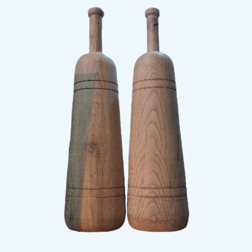 Persian Wooden Meel Clubs 4 Kg Each