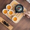 Japanese Porcelain Tea Set with 360 Degree Rotating Teapot