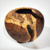 Set of Handcrafted Decorative Wooden Vases, Made from Natural Solid Blackberry Wood with a Minimalist Bulbous Shape