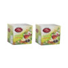 Saharkhiz Apple & Cinnamon Herbal Tea Blend - Pack of 12 (4 Packs)