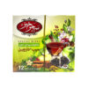 Saharkhiz Apple & Cinnamon Herbal Tea Blend - Pack of 12 (4 Packs)