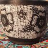 Stone Mortar & Pestle Set Elegantly Handcrafted in Flower Design