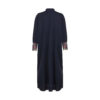 Stylish Loose Fit Abaya for Muslim Women with Floral Design