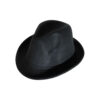 Unisex Chapeau Hat in Black Versatile and Chic Headwear