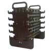 Vertical Charcoal Grill Mangal for Kebab - Portable for 10 Skewers