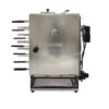 Vertical Kebab Gas Grill Burner - Automatic Rotating with 20-Skewer Stand