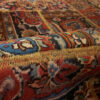 Vintage Persian Hand-Knotted Patchwork Carpet Magenta