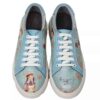 Graffiti Print Sneakers - Women's Chic Casual Shoes Model Anne Shirley