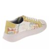 Graffiti Print Sneakers - Women's Chic Casual Shoes Model Dogi