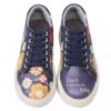 Graffiti Print Sneakers - Women's Chic Casual Shoes Model Sophia