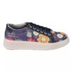 Graffiti Print Sneakers - Women's Chic Casual Shoes Model Sophia