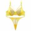 Women's Lingerie Set Lace Bra & Thong Guipure