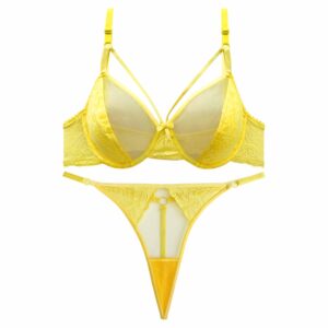 Women’s Lingerie Set Lace Bra & Thong Guipure