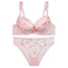 Women's Lingerie Set Lace Push Up Bra & Thong Guipure