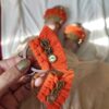 Women's Macrame Earrings Handmade Model Kitty