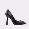 Women's Natural Leather Pump Heels Shoes Model Snake