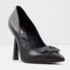 Women's Natural Leather Pump Heels Shoes Model Snake