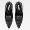 Women's Natural Leather Pump Heels Shoes Model Snake