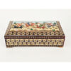 Wooden Business Card Box Handcrafted Persian Khatamkari in Chogan Design