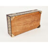 Wooden Business Card Box Handcrafted Persian Khatamkari in Chogan Design