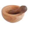 Wooden Mortar & Pestle Set for Herbs and Spices Model Tina