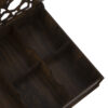Wooden Tea Storage Chest with Persian Calligraphy Accents