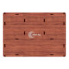 Divided Wooden Tea Box Organizer – Practical & Rustic Style