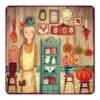 Persian Fridge Magnet Nostalgia Fantasy