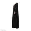 Abaya Stylish Loose Fit  for Women with Floral Paisley Design