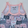 Baby Girl's Sleeveless Jumpsuit Breathable & Ideal for Summer