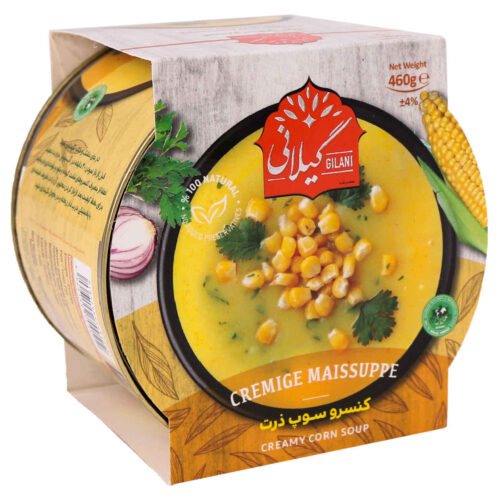 Creamy Corn Soup Blended Sweet Corn Soup Canned 350g (Pack of 5)