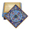 Handcrafted Bone Jewelry Box with Persian-Inspired Design