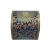Handcrafted Bone Jewelry Box with Persian-Inspired Design
