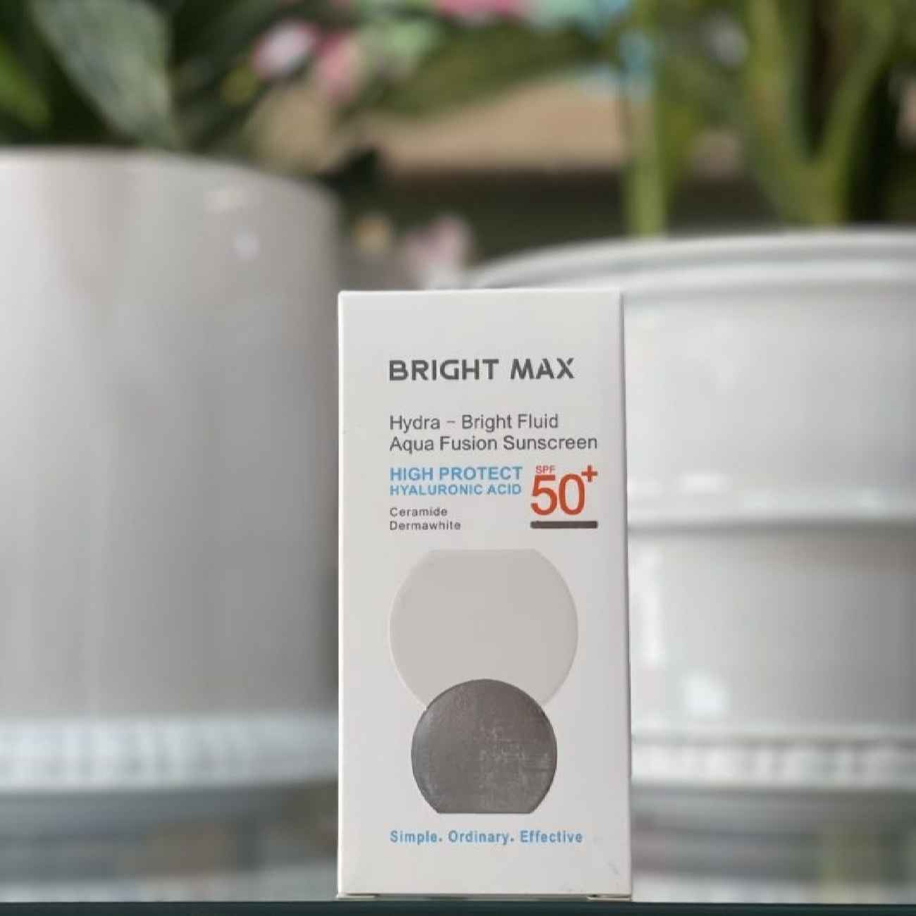 Brightmax SPF 50 Anti-Acne Sunscreen Fluid : Invisible Protection for Every Skin Type,50ml