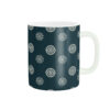 Ceramic Coffee Mug with Handel in White Color