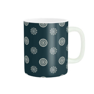 Ceramic Coffee Mug with Handel in White Color