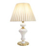 Classic Urn-Shaped Ceramic Table Lamp – Fabric Shade Accent Light