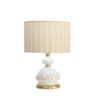 Classic Urn-Shaped Ceramic Table Lamp – Cream Drum Shade Light
