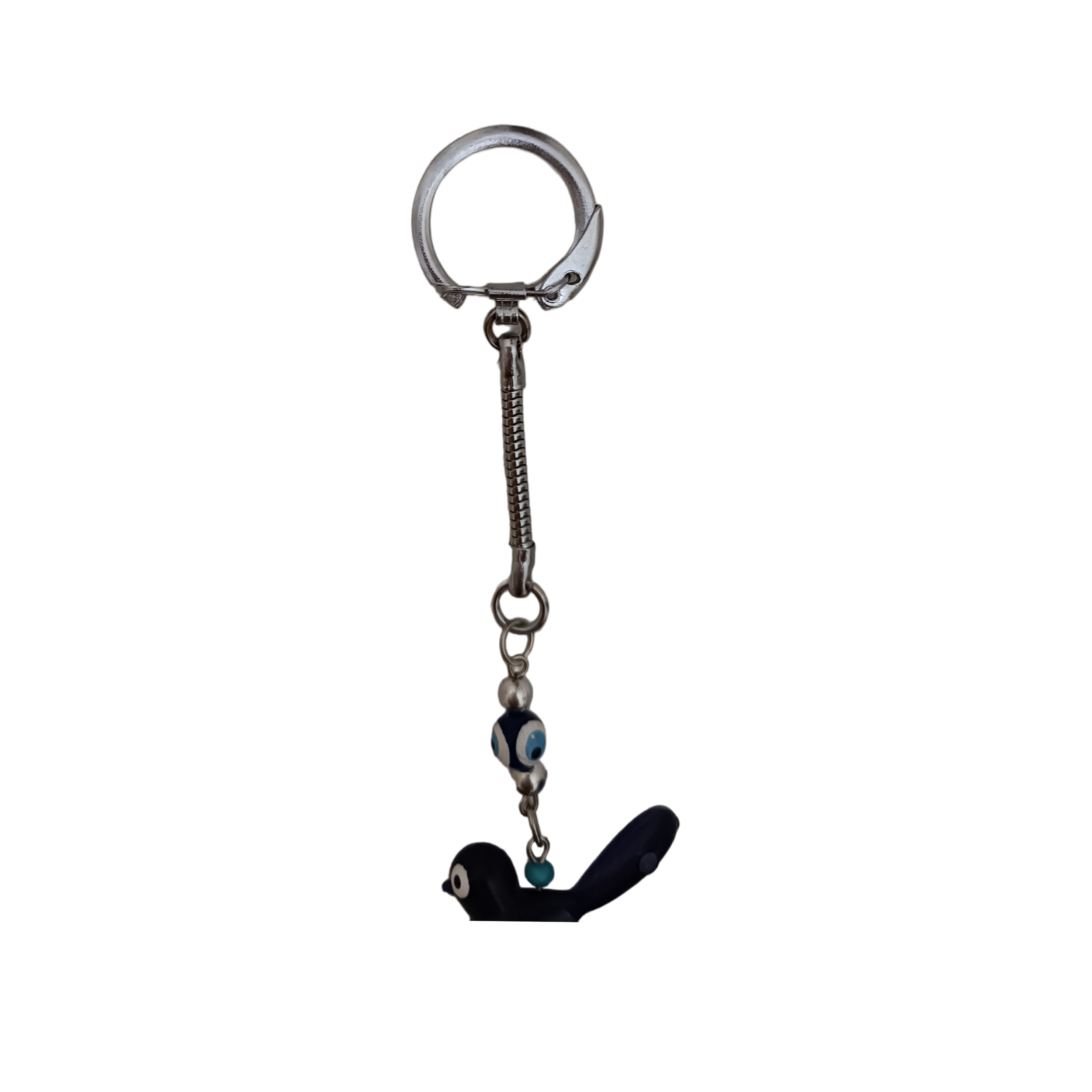 Decorative Evil Eye Wall Hanging Amulet with Bird Design