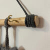 Decorative & Handcrafted Macrame Wall Key Holder with Leaf Design