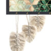 Decorative Handcrafted Wall Key Holder Model Macrame