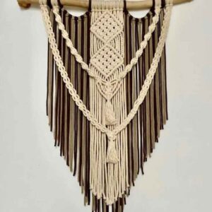 Decorative Macrame Wall Hanging Handcrafted Tapestry Art