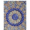 Decorative Minakari On Copper Plate Enamelwork Hand-Painted Wall Decor
