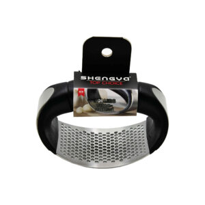 Manual Garlic Press Device Stainless Steel for Kitchen