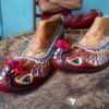 Elegant Charough Vintage Style Persian Slippers for Women