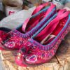 Elegant Charough Vintage Style Persian Slippers for Women