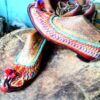 Elegant Charough Vintage Style Persian Slippers for Women