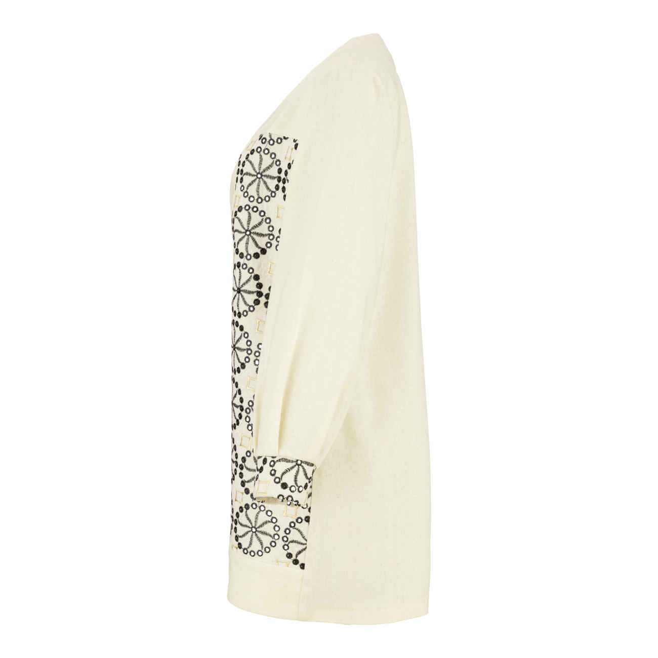 Elegant Persian Linen Manto Chic and Comfortable