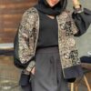 Elegant Persian embroidered Manto Chic for Every Occasion