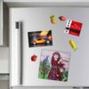 Fridge Magnet Inspired by Persian Culture - Elegant Design